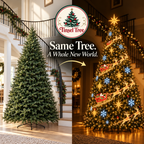 Tinsel Tree Holiday Light Show